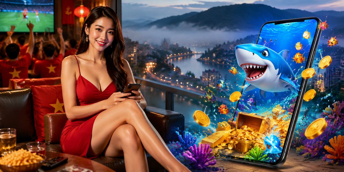 Giao diện casino di động tại Đà Lạt – người dùng thao tác trên màn hình cảm ứng
